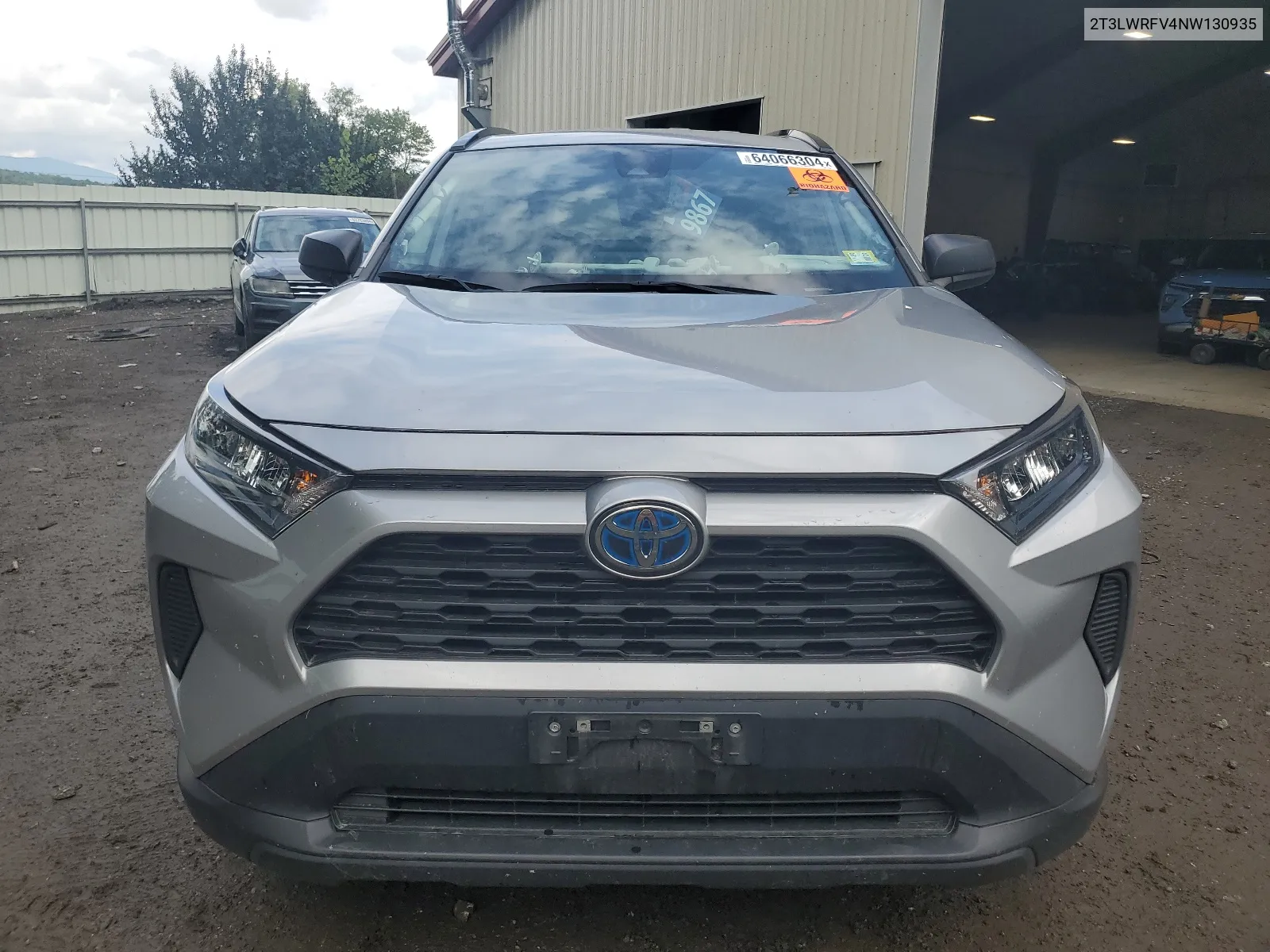 2T3LWRFV4NW130935 2022 Toyota Rav4 Le