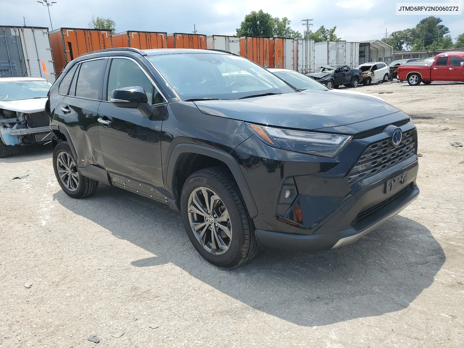 2022 Toyota Rav4 Limited VIN: JTMD6RFV2ND060272 Lot: 64105934