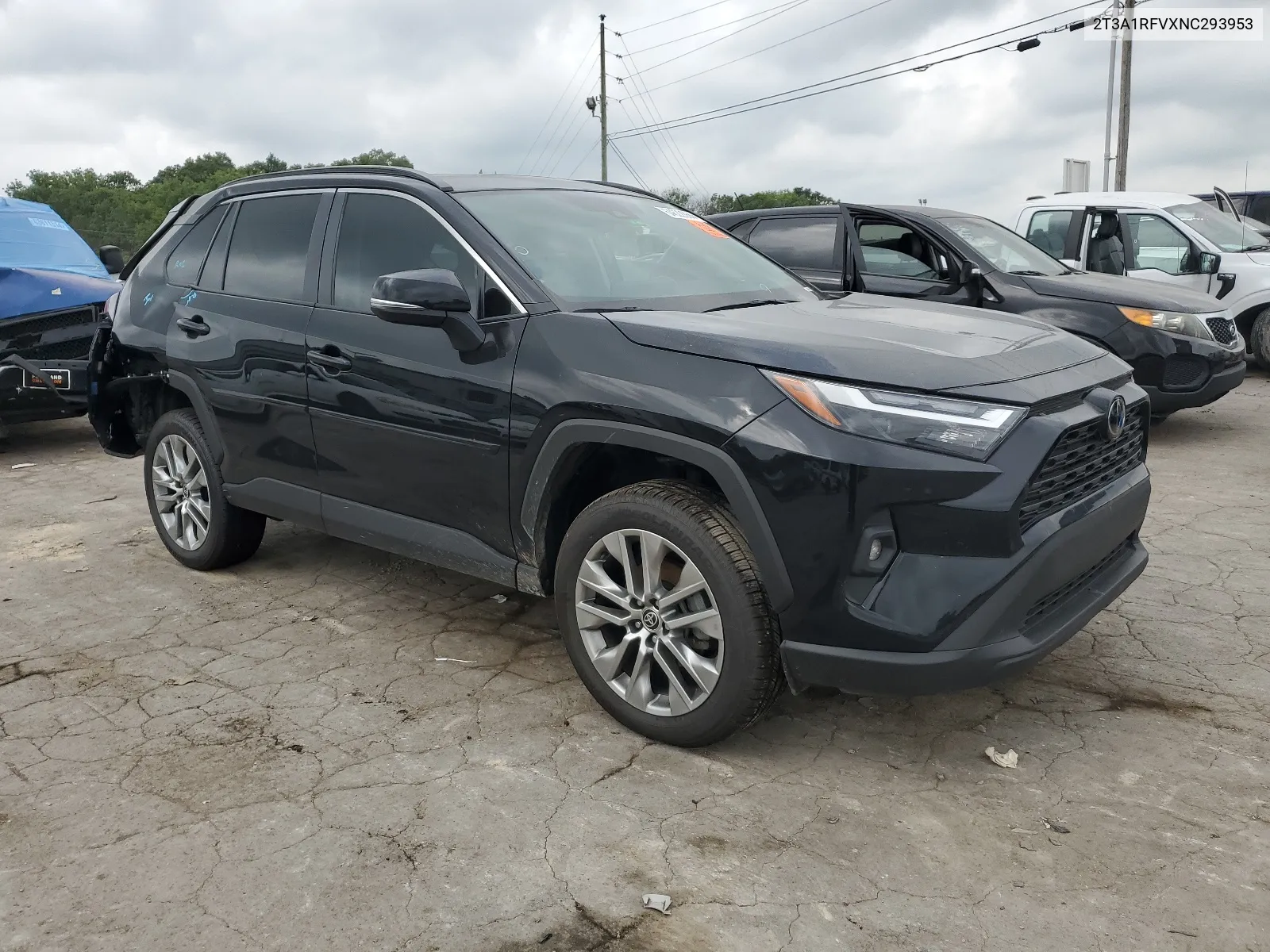 2022 Toyota Rav4 Xle Premium VIN: 2T3A1RFVXNC293953 Lot: 64622664