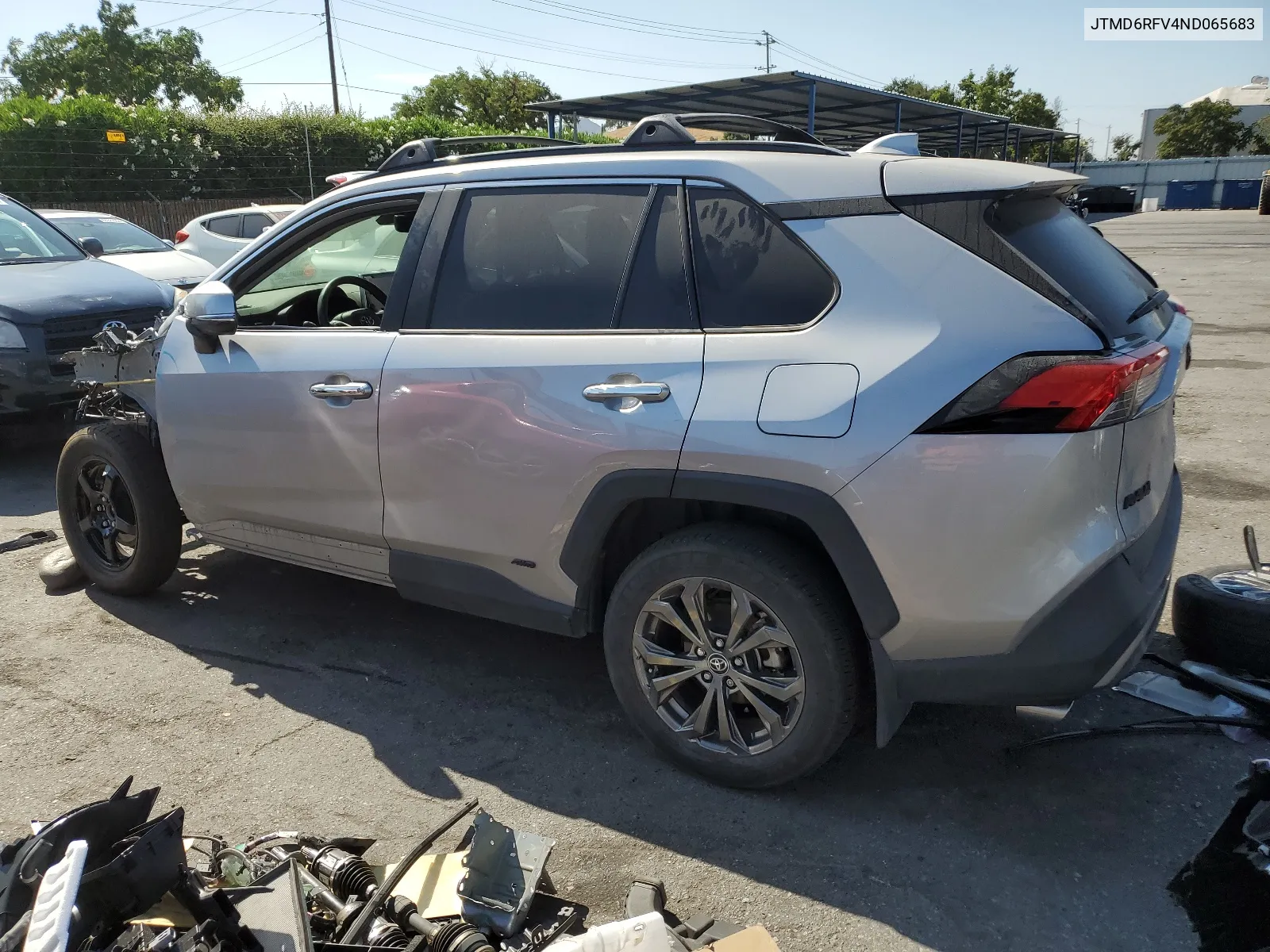 2022 Toyota Rav4 Limited VIN: JTMD6RFV4ND065683 Lot: 64669194