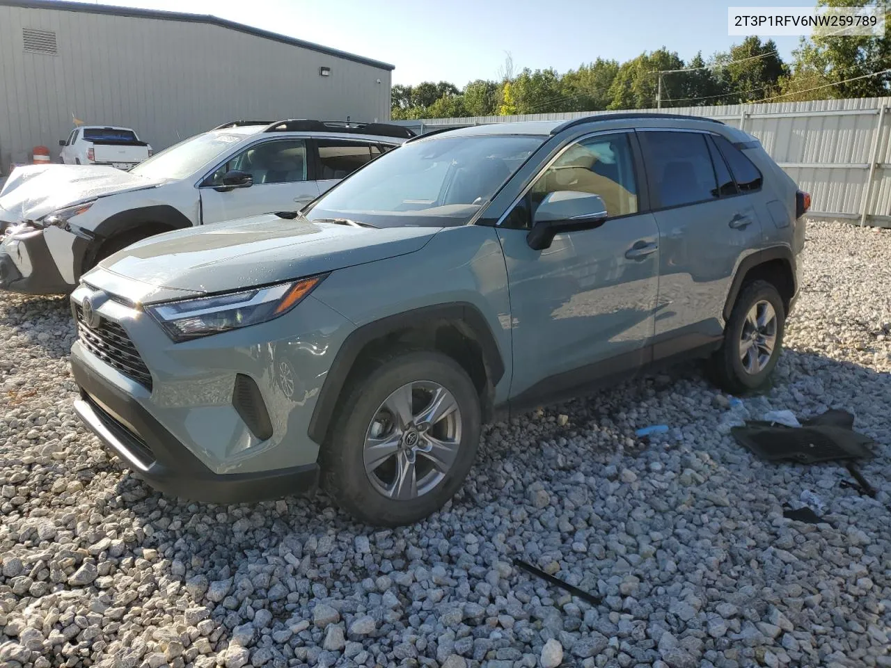 2022 Toyota Rav4 Xle VIN: 2T3P1RFV6NW259789 Lot: 66136494