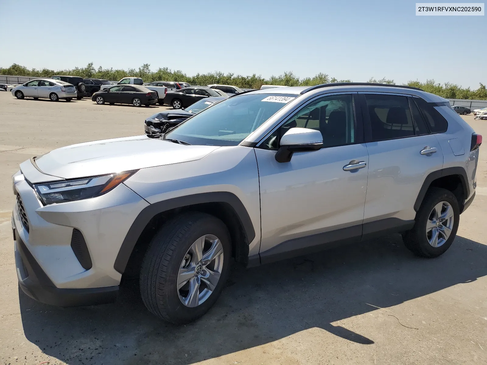 2022 Toyota Rav4 Xle VIN: 2T3W1RFVXNC202590 Lot: 66141394