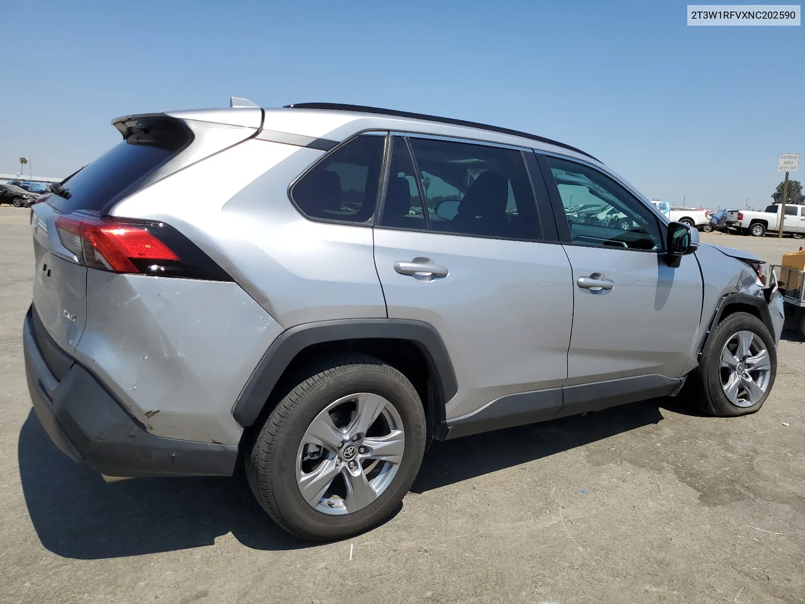 2022 Toyota Rav4 Xle VIN: 2T3W1RFVXNC202590 Lot: 66141394