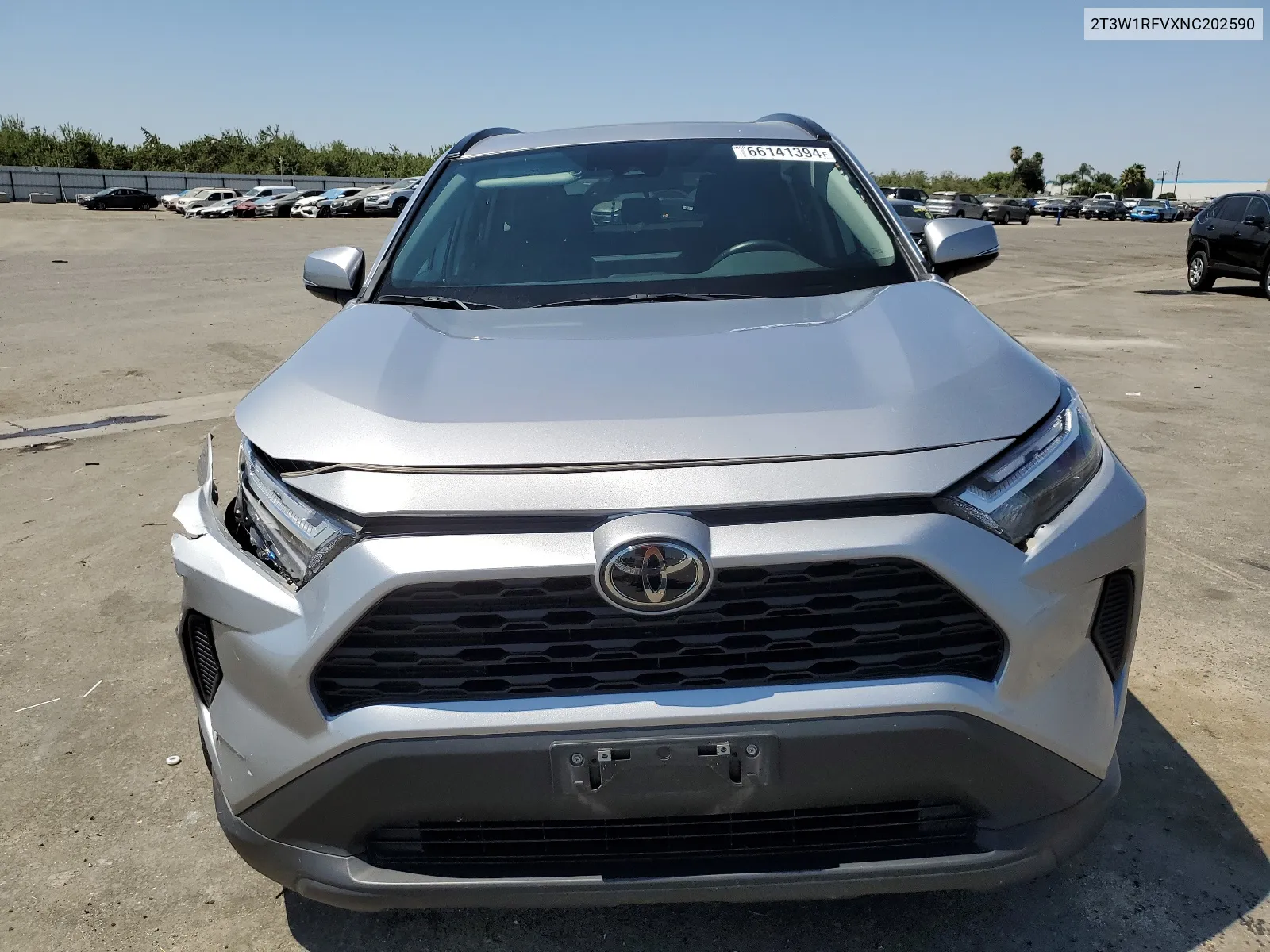 2022 Toyota Rav4 Xle VIN: 2T3W1RFVXNC202590 Lot: 66141394