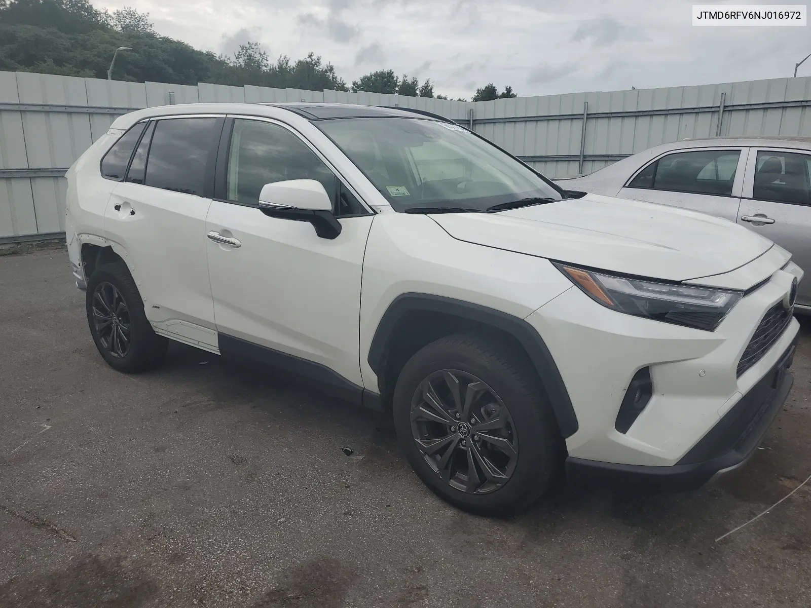 2022 Toyota Rav4 Limited VIN: JTMD6RFV6NJ016972 Lot: 66347454