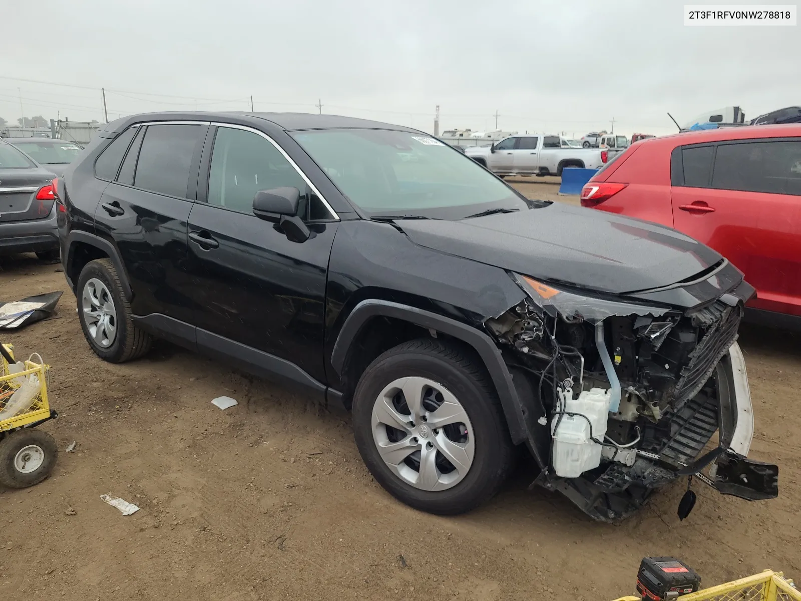 2T3F1RFV0NW278818 2022 Toyota Rav4 Le