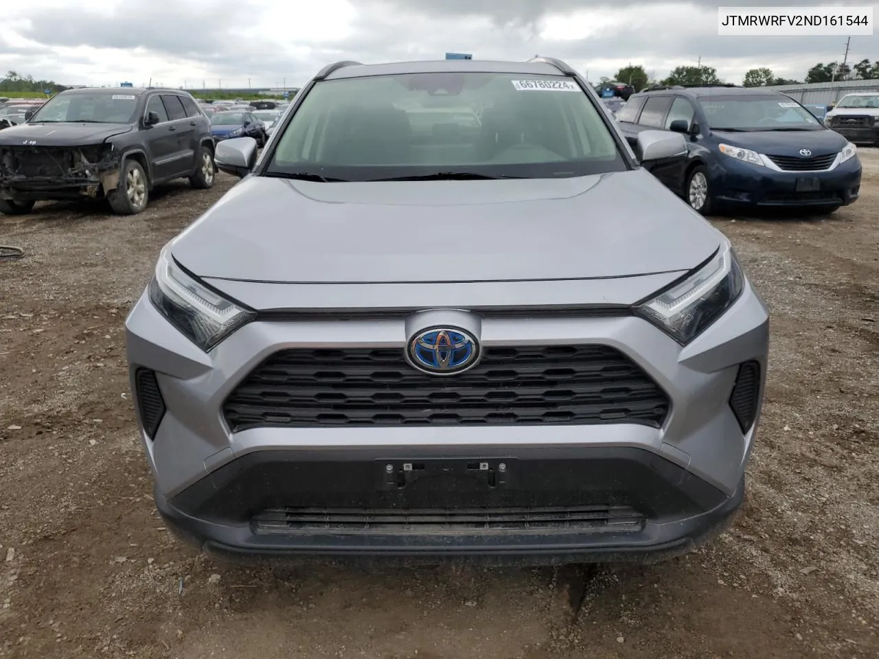 2022 Toyota Rav4 Xle VIN: JTMRWRFV2ND161544 Lot: 66780224