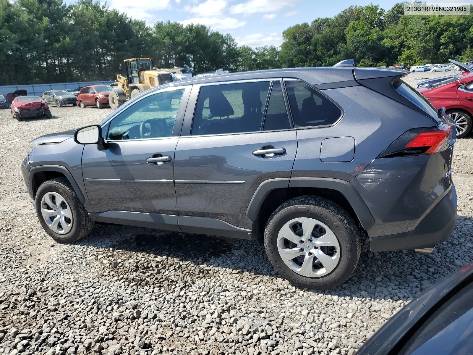 2T3G1RFV8NC321985 2022 Toyota Rav4 Le