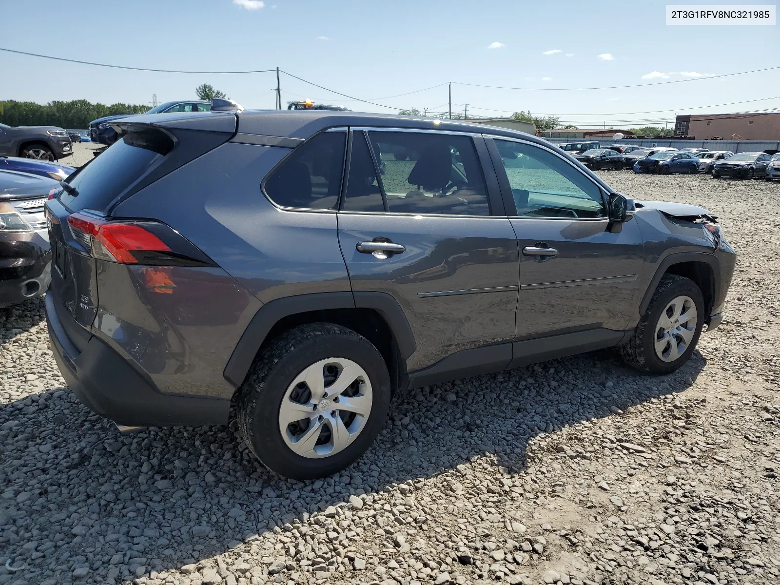 2T3G1RFV8NC321985 2022 Toyota Rav4 Le