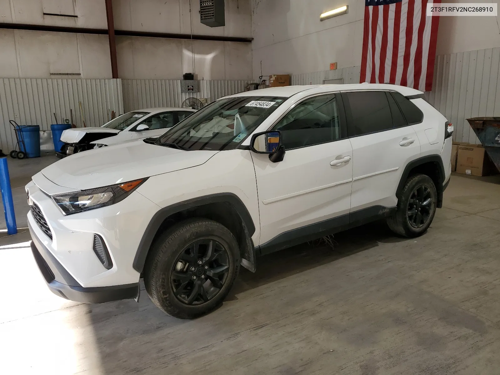 2022 Toyota Rav4 Le VIN: 2T3F1RFV2NC268910 Lot: 67454834