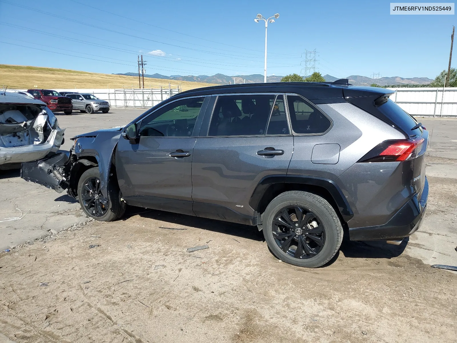 2022 Toyota Rav4 Xse VIN: JTME6RFV1ND525449 Lot: 67531424