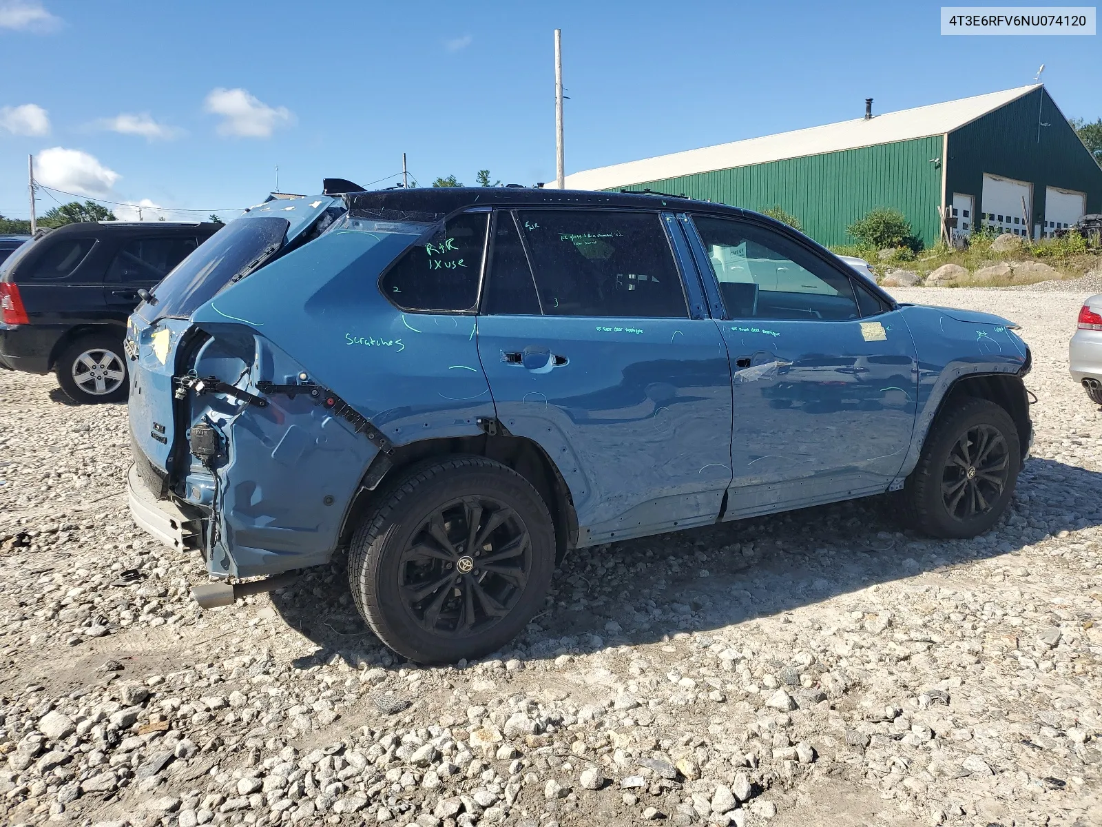 4T3E6RFV6NU074120 2022 Toyota Rav4 Xse