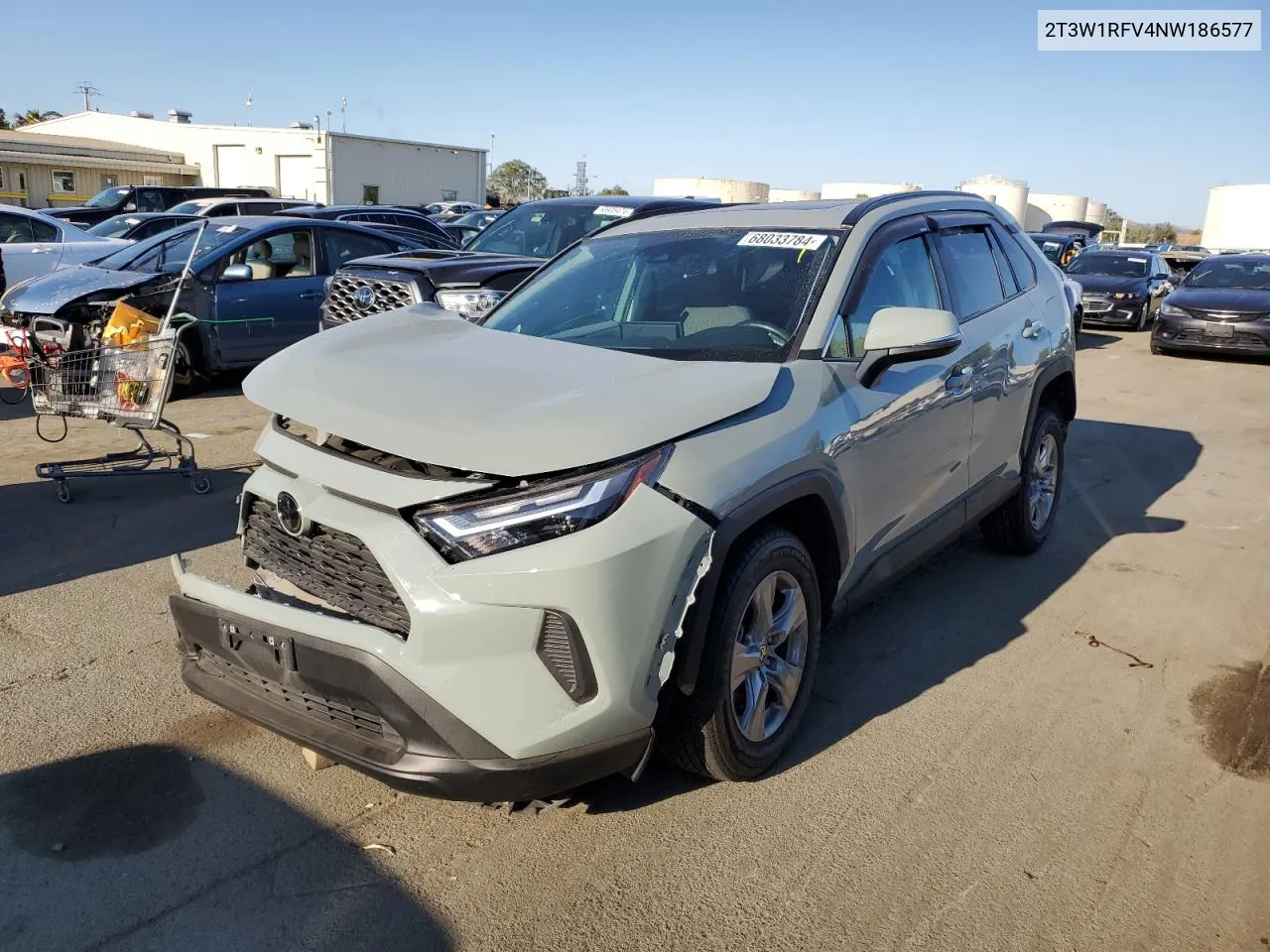 2T3W1RFV4NW186577 2022 Toyota Rav4 Xle