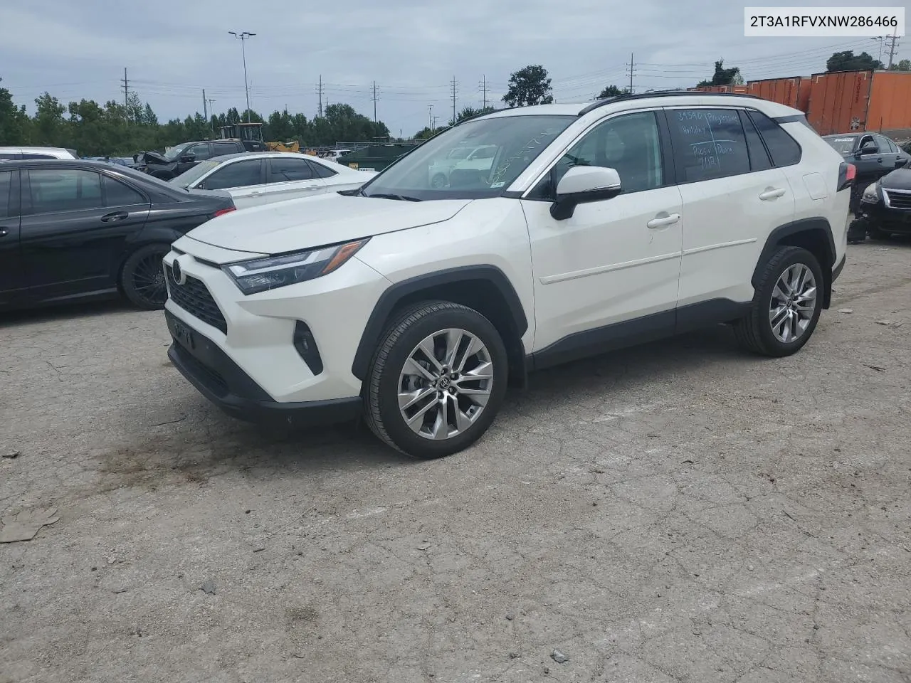 2022 Toyota Rav4 Xle Premium VIN: 2T3A1RFVXNW286466 Lot: 68049174