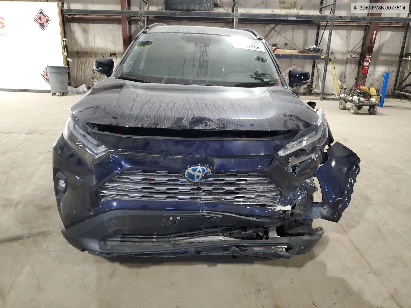 2022 Toyota Rav4 Limited VIN: 4T3D6RFV8NU077614 Lot: 68057894