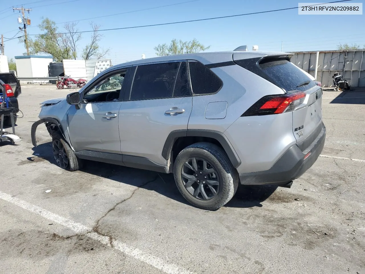 2T3H1RFV2NC209882 2022 Toyota Rav4 Le