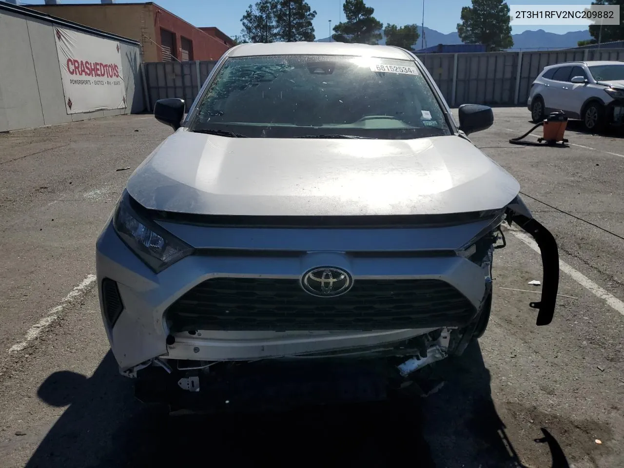 2T3H1RFV2NC209882 2022 Toyota Rav4 Le