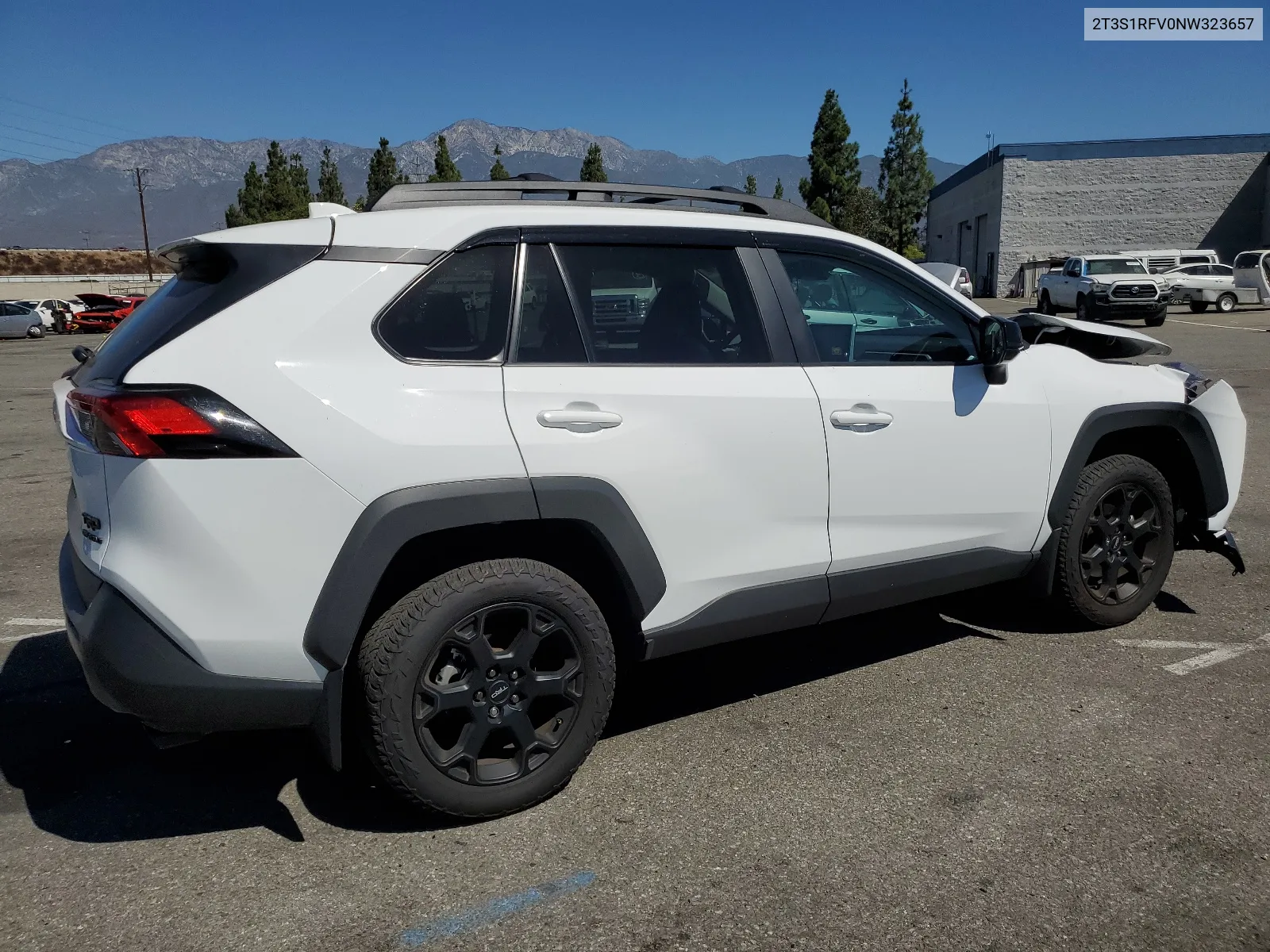 2022 Toyota Rav4 Trd Off Road VIN: 2T3S1RFV0NW323657 Lot: 68181594