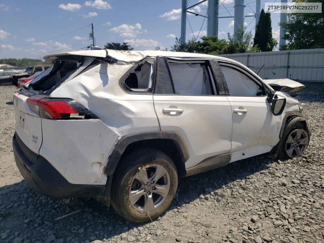 2T3P1RFV3NC292217 2022 Toyota Rav4 Xle