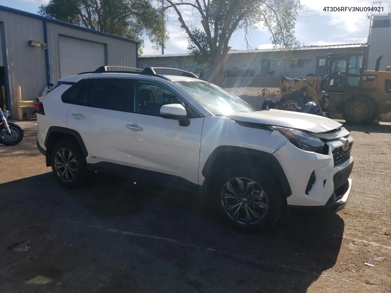 2022 Toyota Rav4 Limited VIN: 4T3D6RFV3NU094921 Lot: 68725934