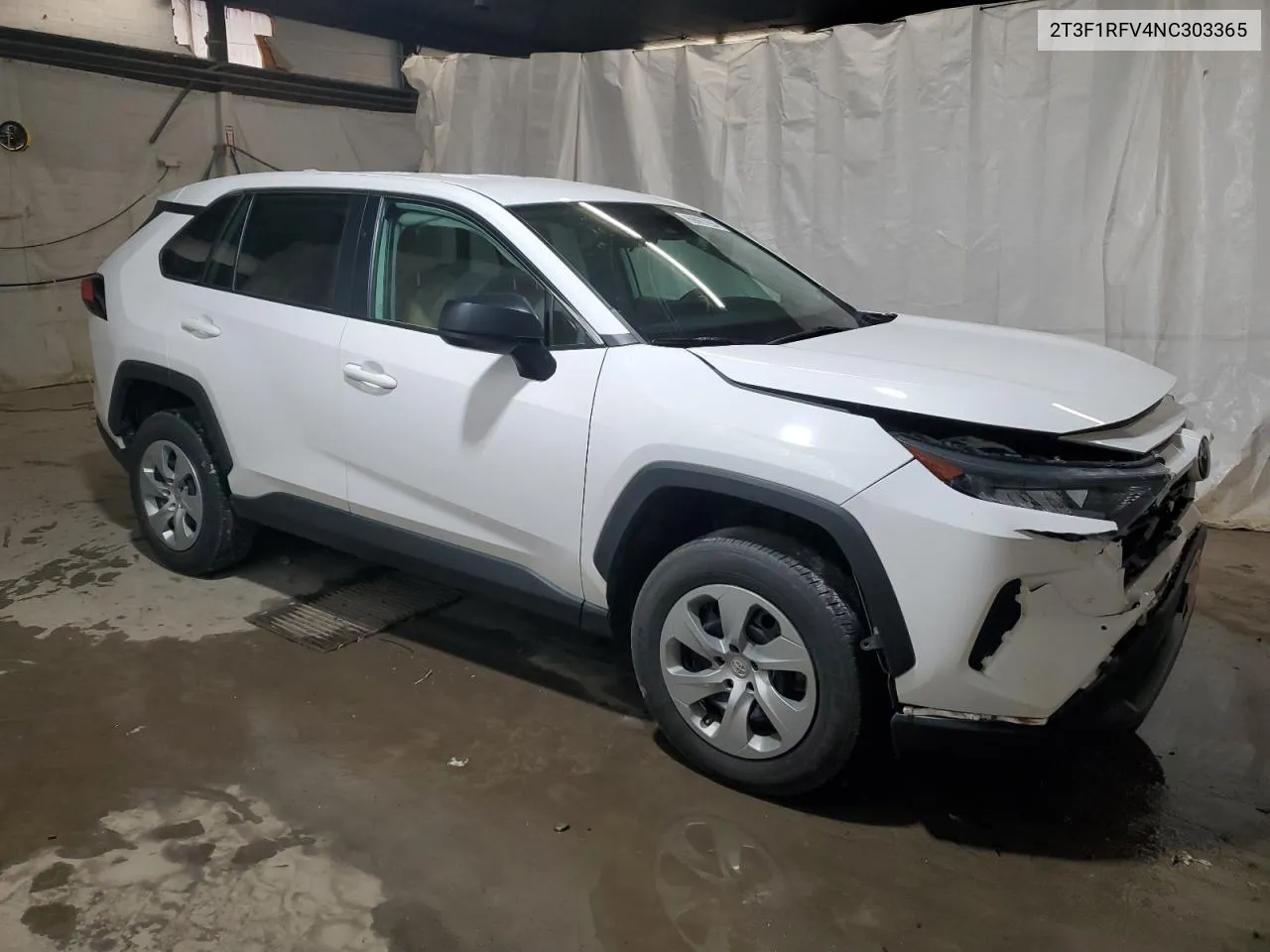 2022 Toyota Rav4 Le VIN: 2T3F1RFV4NC303365 Lot: 69067294