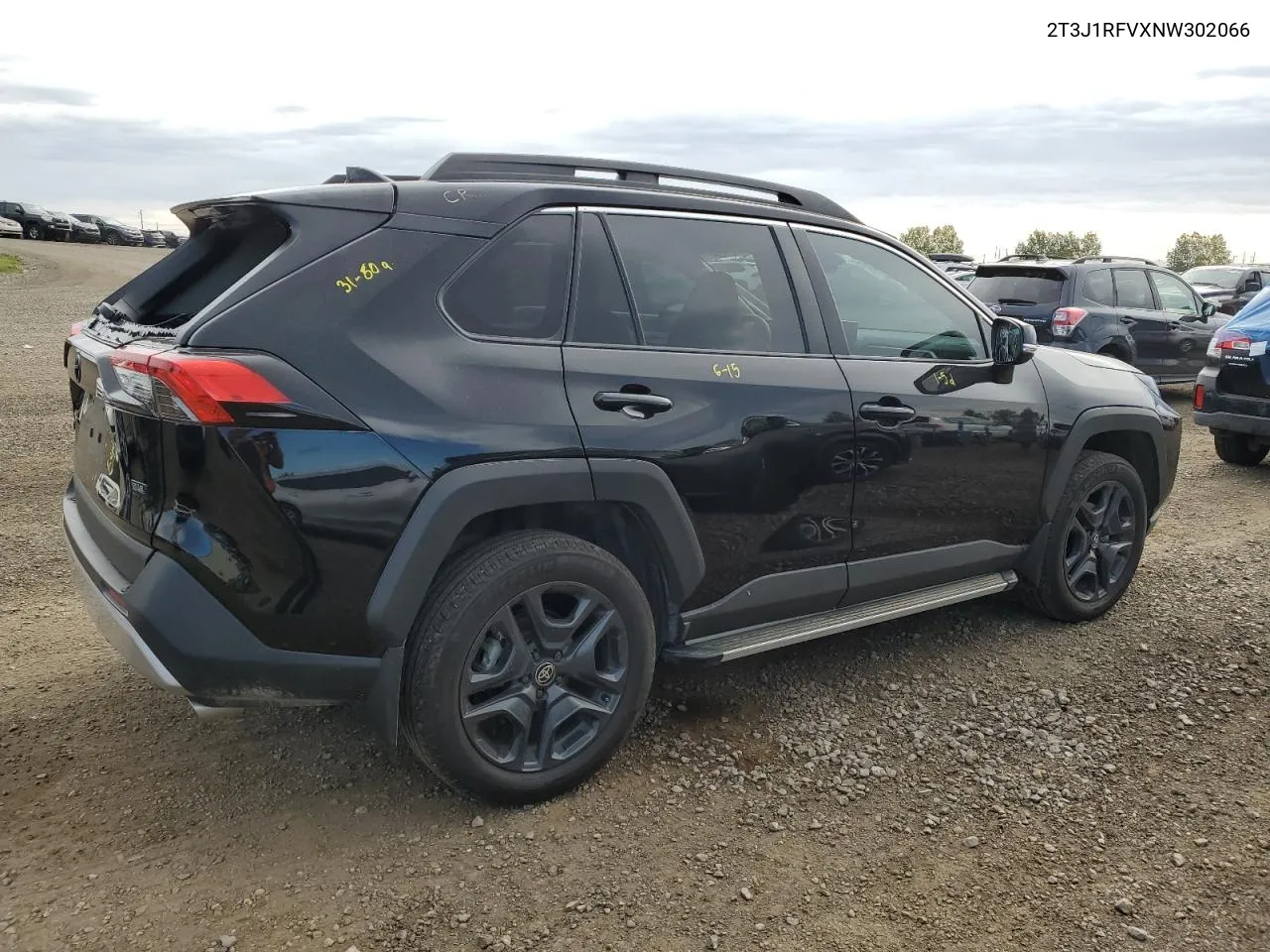 2022 Toyota Rav4 Adventure VIN: 2T3J1RFVXNW302066 Lot: 69217354