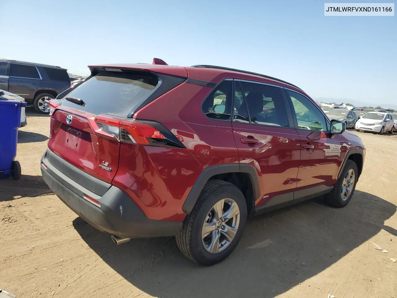 2022 Toyota Rav4 Le VIN: JTMLWRFVXND161166 Lot: 69226214