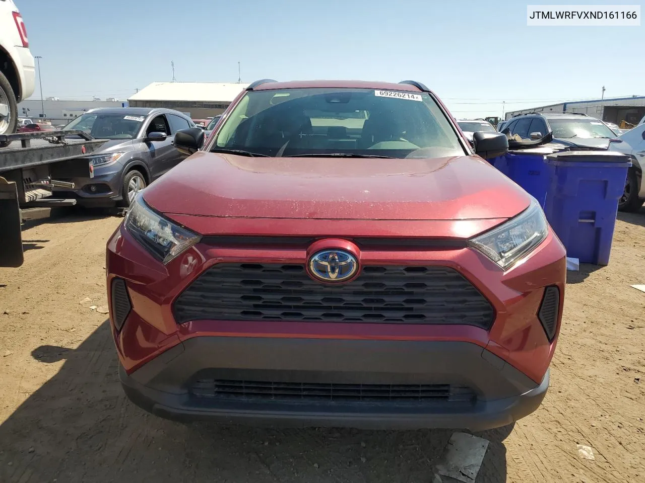 JTMLWRFVXND161166 2022 Toyota Rav4 Le