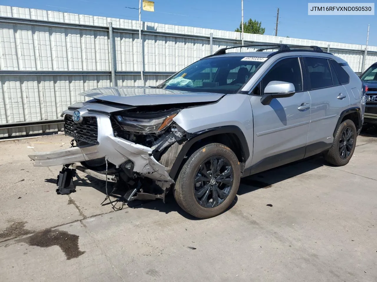 JTM16RFVXND050530 2022 Toyota Rav4 Se