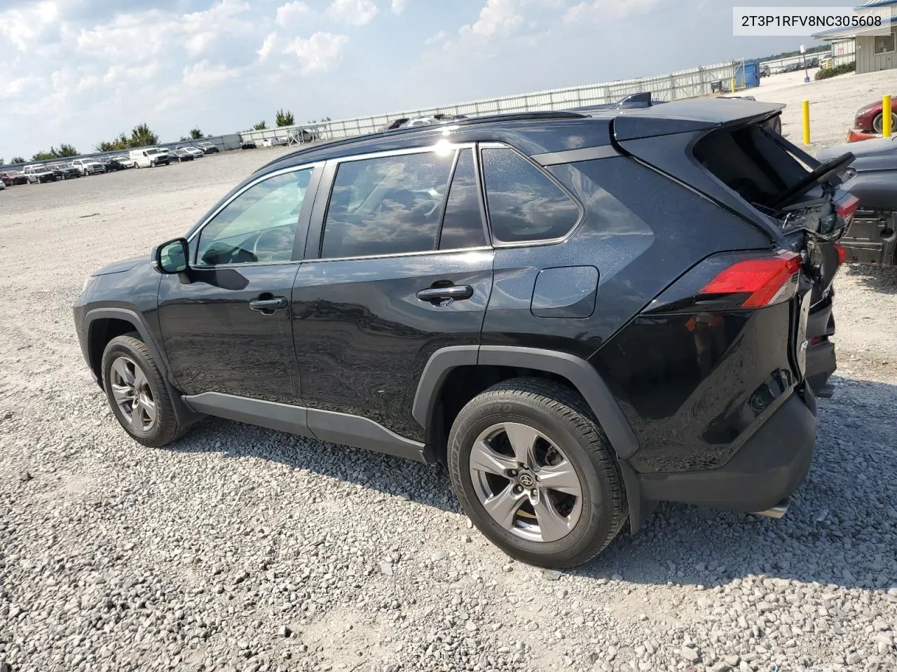 2T3P1RFV8NC305608 2022 Toyota Rav4 Xle