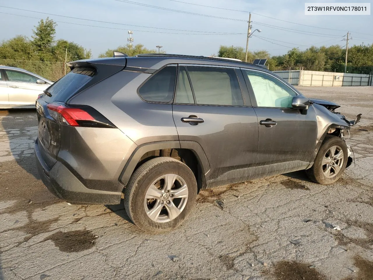 2T3W1RFV0NC178011 2022 Toyota Rav4 Xle