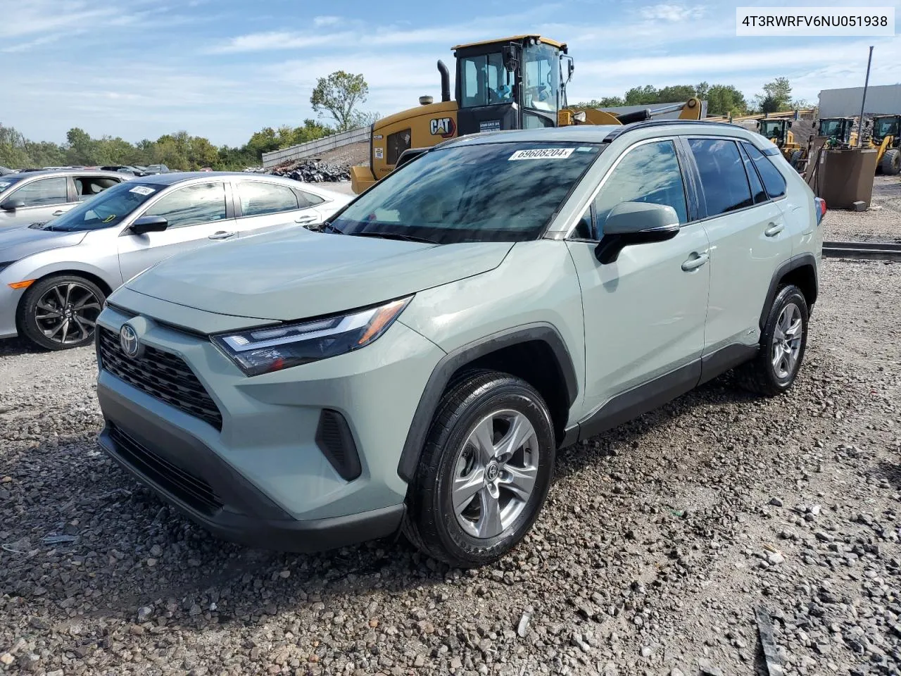 2022 Toyota Rav4 Xle VIN: 4T3RWRFV6NU051938 Lot: 69608204