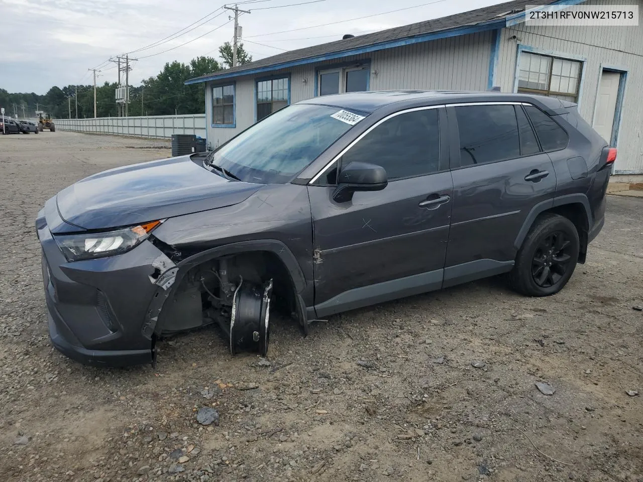 2T3H1RFV0NW215713 2022 Toyota Rav4 Le