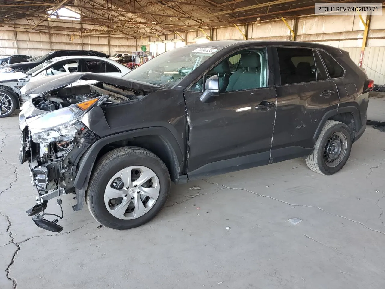 2T3H1RFV7NC203771 2022 Toyota Rav4 Le