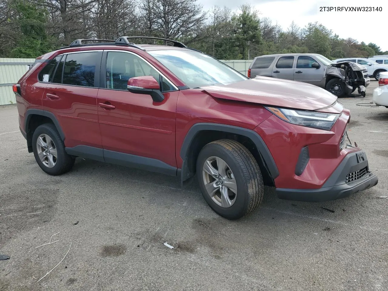 2022 Toyota Rav4 Xle VIN: 2T3P1RFVXNW323140 Lot: 70123494