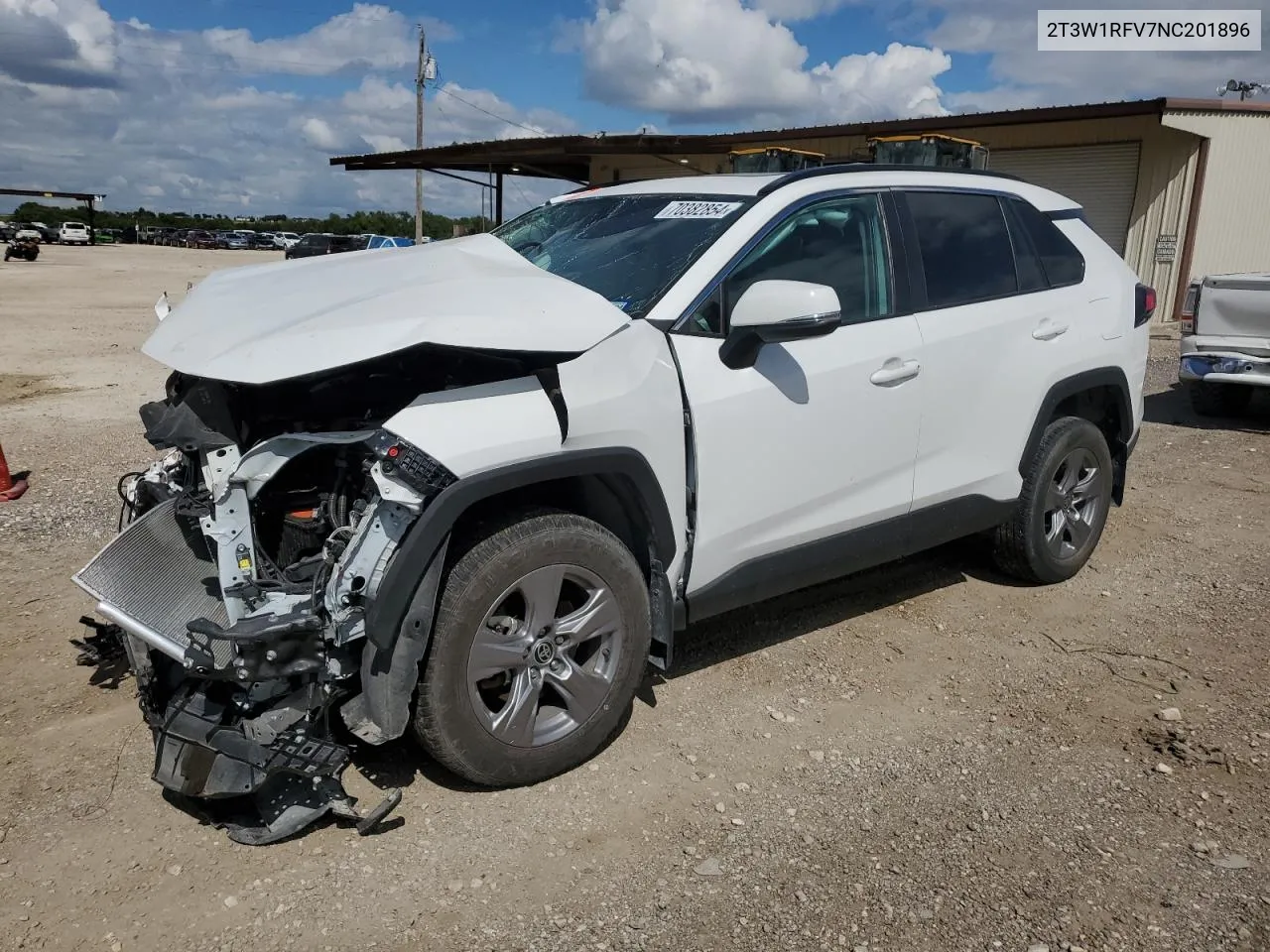 2022 Toyota Rav4 Xle VIN: 2T3W1RFV7NC201896 Lot: 70382854