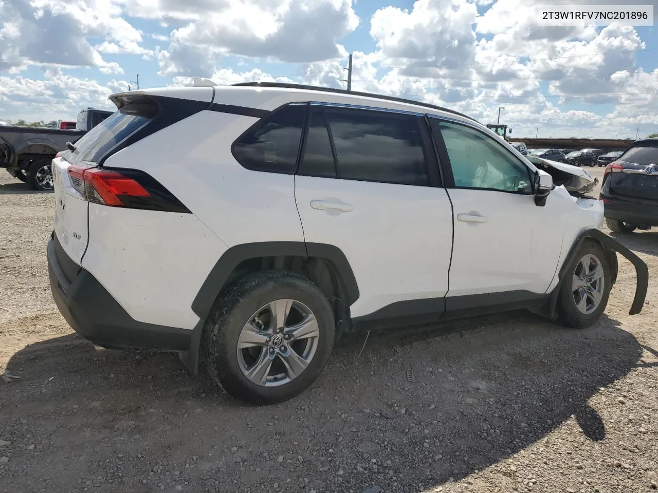 2T3W1RFV7NC201896 2022 Toyota Rav4 Xle