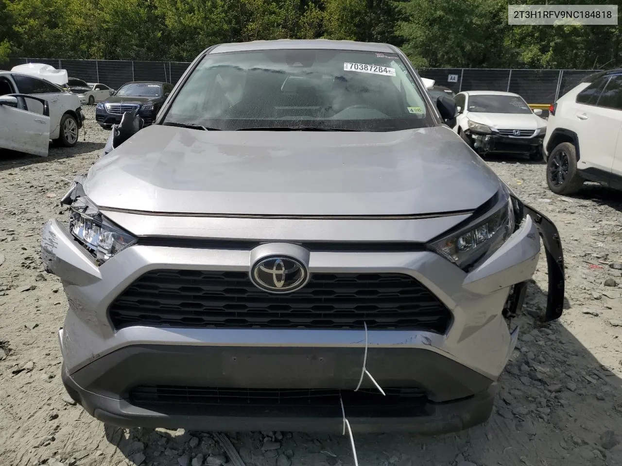 2022 Toyota Rav4 Le VIN: 2T3H1RFV9NC184818 Lot: 70387284