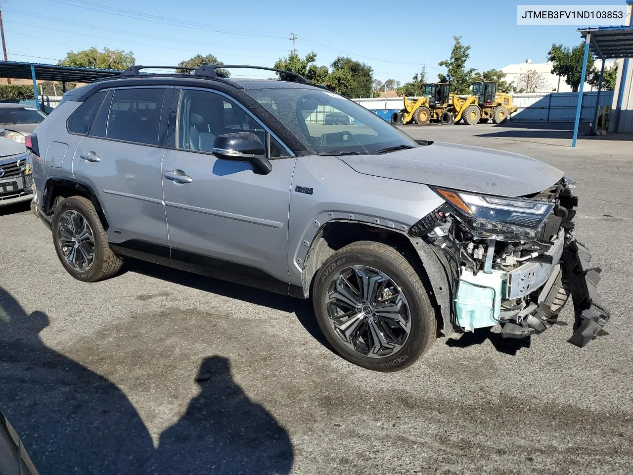 JTMEB3FV1ND103853 2022 Toyota Rav4 Prime Xse