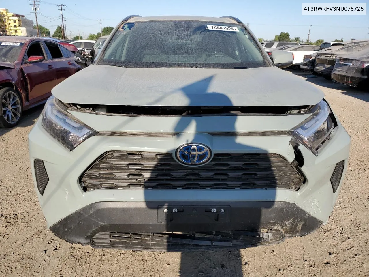 4T3RWRFV3NU078725 2022 Toyota Rav4 Xle