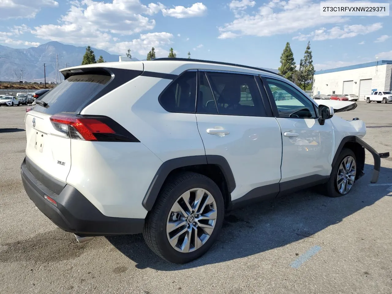 2022 Toyota Rav4 Xle Premium VIN: 2T3C1RFVXNW229371 Lot: 70451764