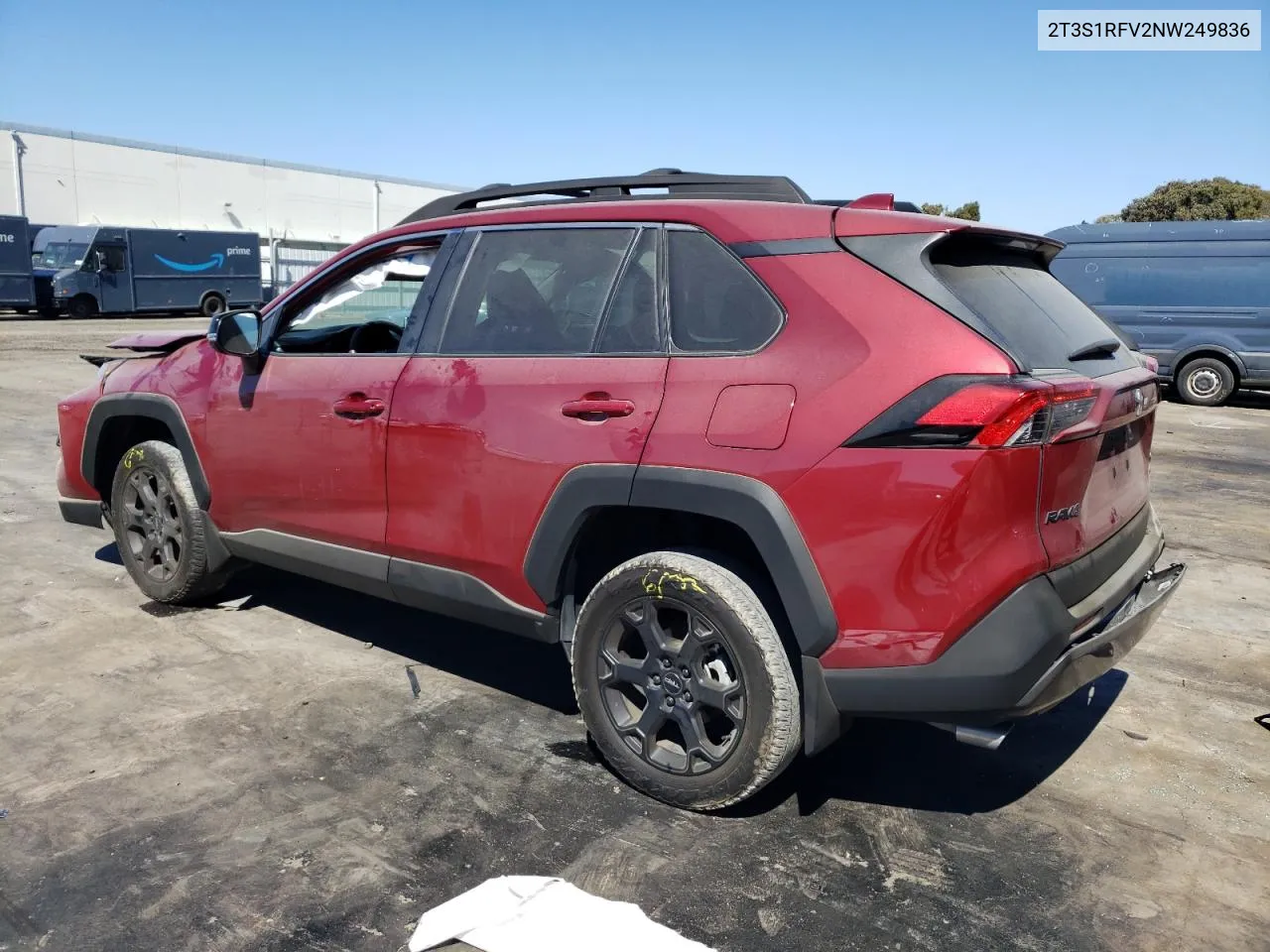 2T3S1RFV2NW249836 2022 Toyota Rav4 Trd Off Road