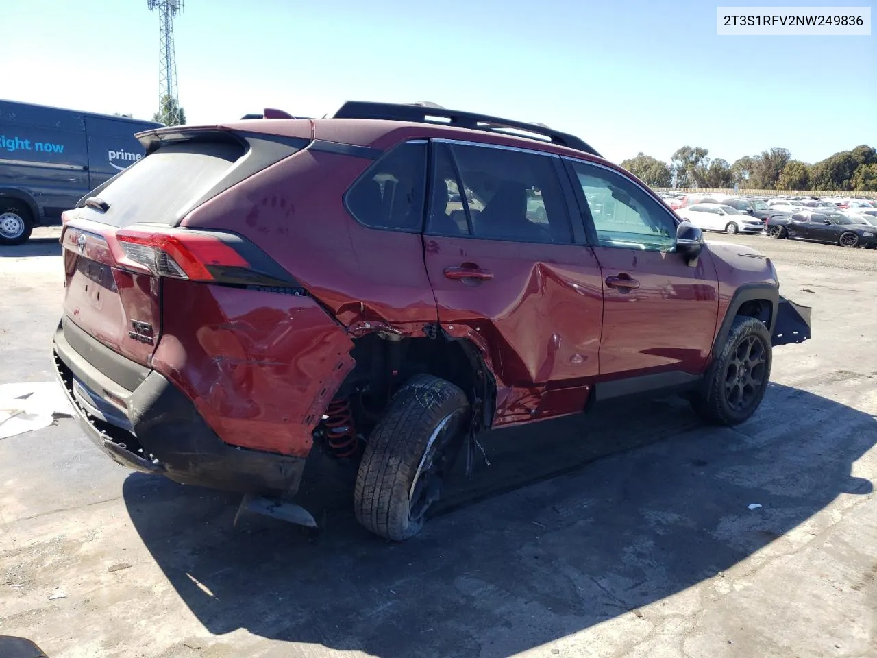 2T3S1RFV2NW249836 2022 Toyota Rav4 Trd Off Road