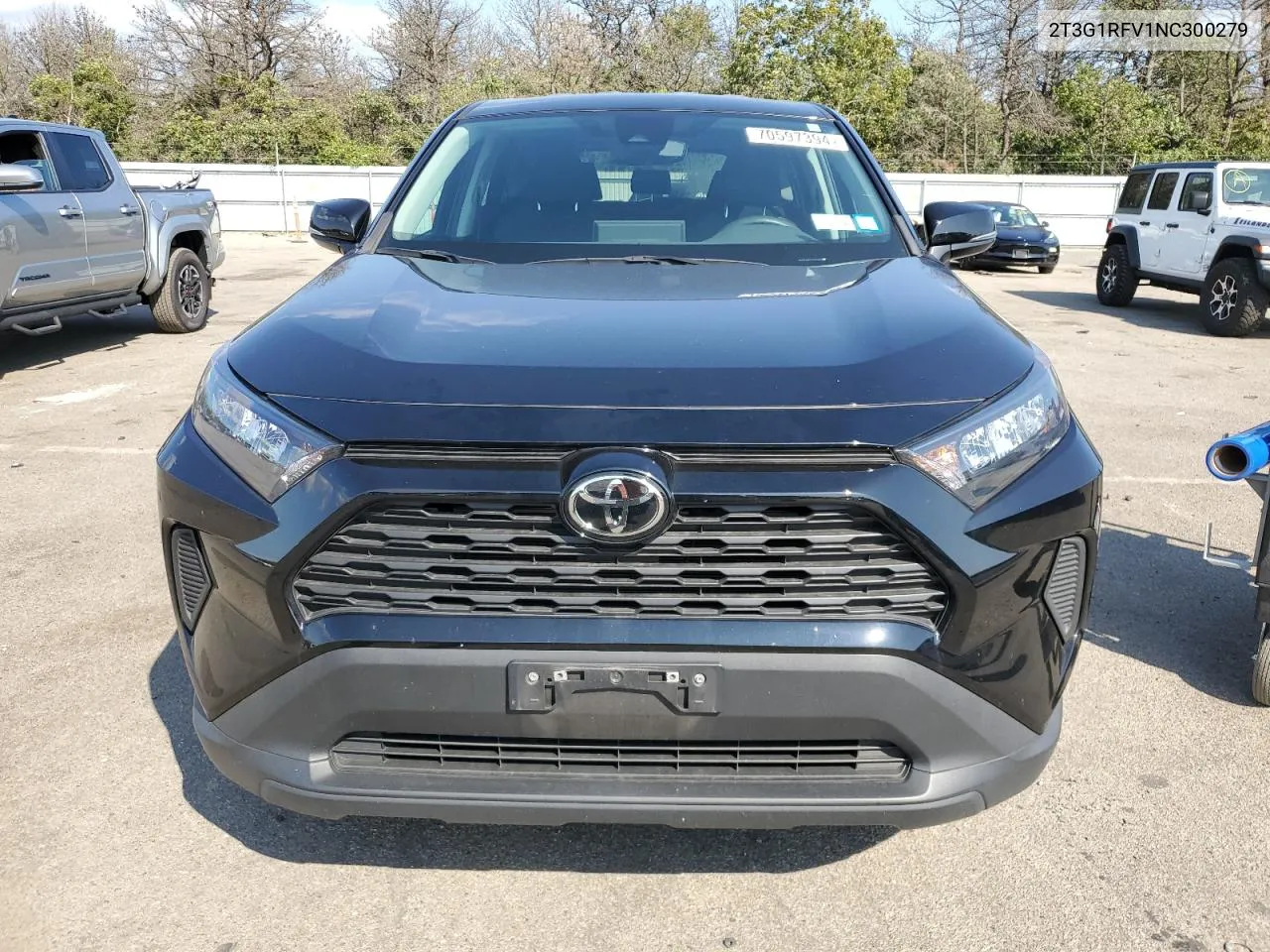 2022 Toyota Rav4 Le VIN: 2T3G1RFV1NC300279 Lot: 70597394