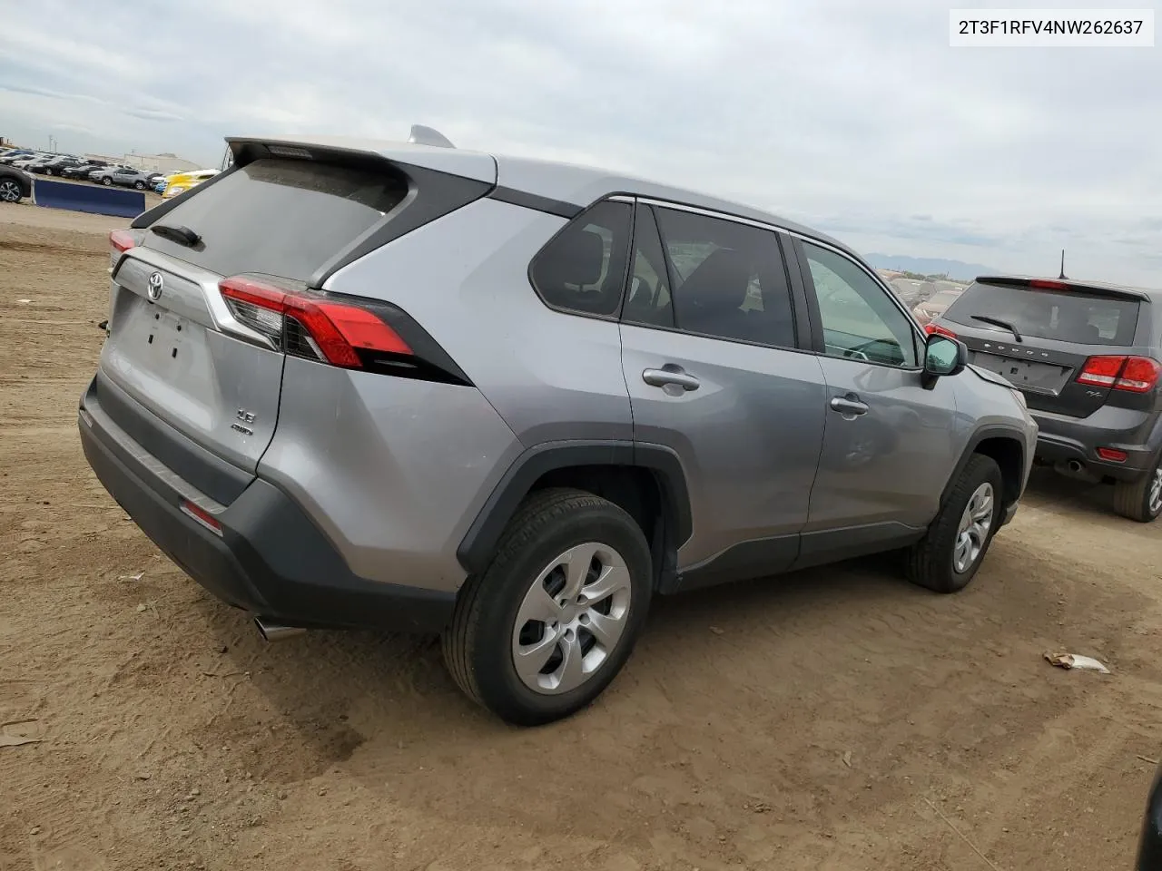 2T3F1RFV4NW262637 2022 Toyota Rav4 Le