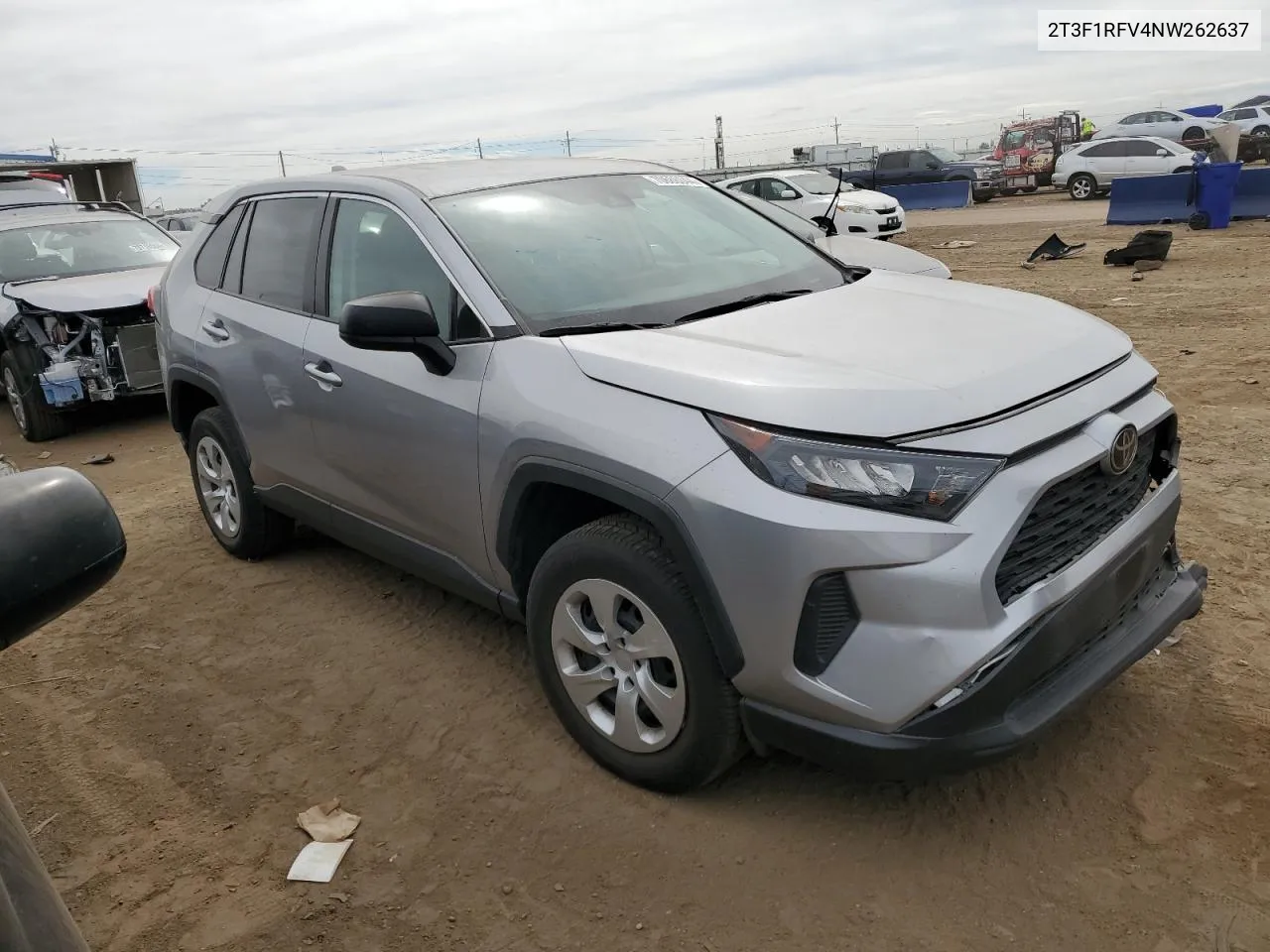 2022 Toyota Rav4 Le VIN: 2T3F1RFV4NW262637 Lot: 70688044