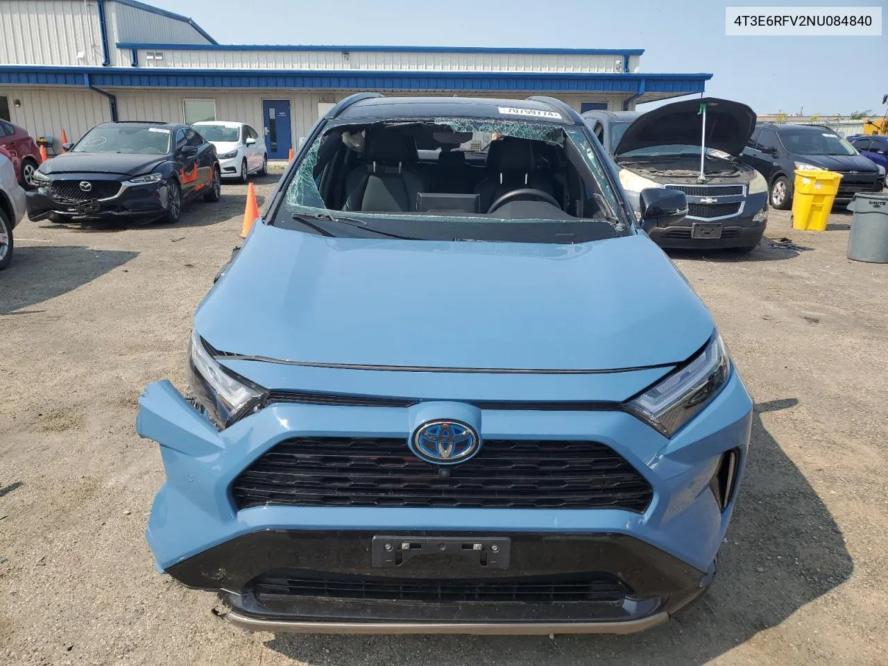 2022 Toyota Rav4 Xse VIN: 4T3E6RFV2NU084840 Lot: 70759774