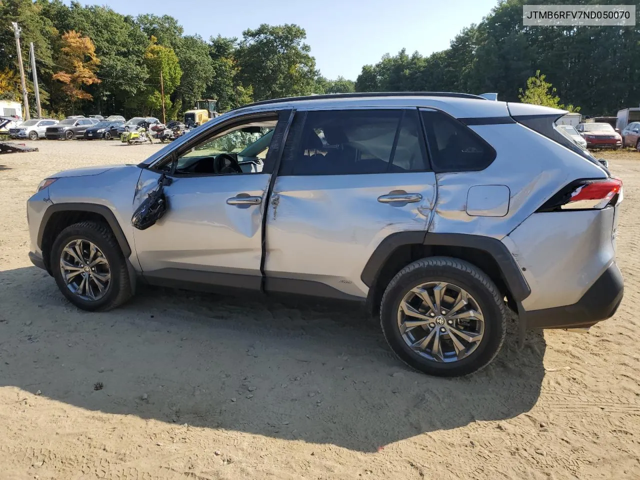 2022 Toyota Rav4 Xle Premium VIN: JTMB6RFV7ND050070 Lot: 70971924