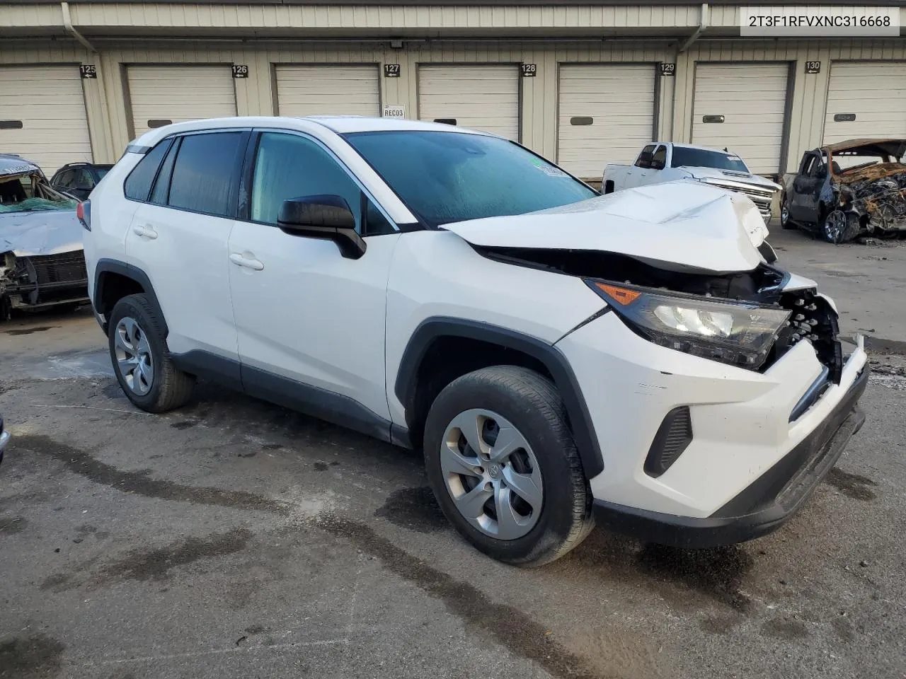 2022 Toyota Rav4 Le VIN: 2T3F1RFVXNC316668 Lot: 71204624