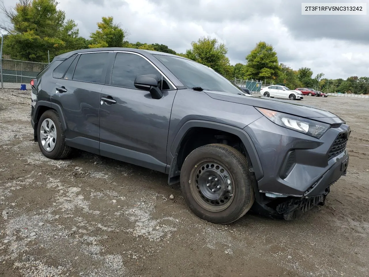 2T3F1RFV5NC313242 2022 Toyota Rav4 Le